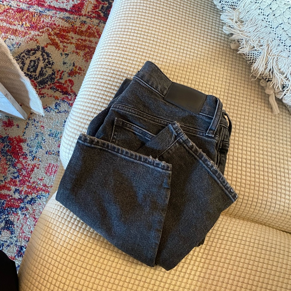 Madewell Perfect Vintage Jeans high waisted black